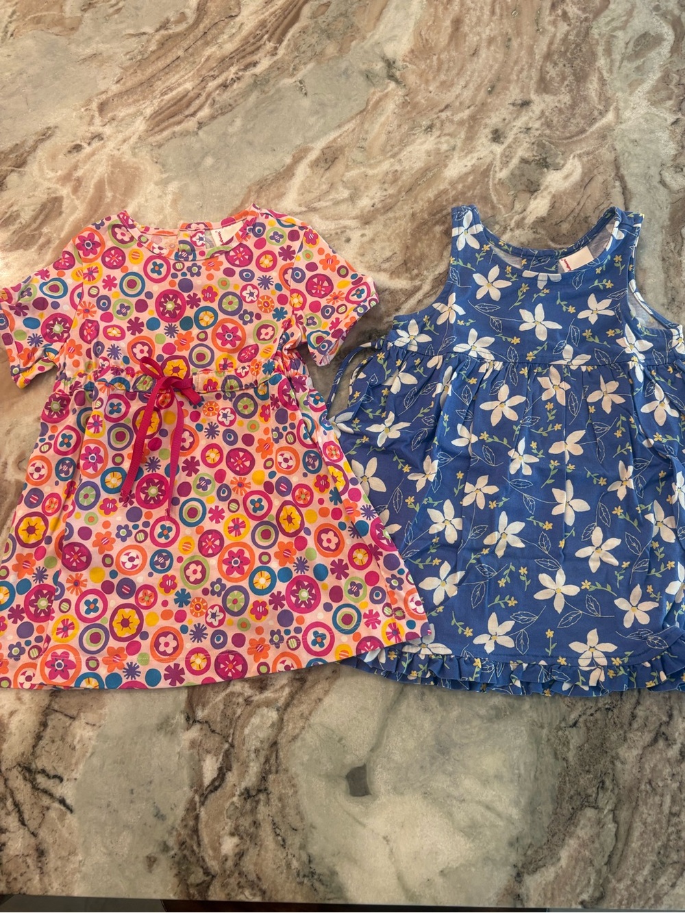 Hanna Andersson Girl Summer Sun Dress Bundle Cotton Floral Set 18 Months